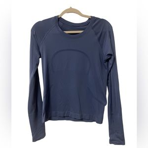 RARE size 8 lululemon swiftly tech 2.0 race length - water drop